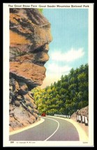 TENNESSEE Postcard - Great Smoky Mountains National Park, Great Stone Face F36 - £3.85 GBP