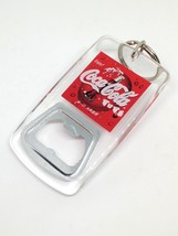 Coca Cola Acrylic Bottle Opener - Rare &amp; Vintage Coke Collectible New Unused - £12.70 GBP