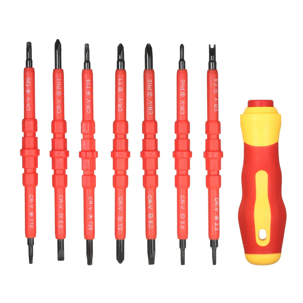 13pcs 1000V hand tools multitool Insulated Screwdrivers Set + Magnetic S... - $6,883.36 MXN