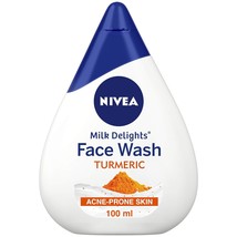 NIVEA Face Wash, Milk Delight TURMERIC, for Acne-Prone Skin, 100 ml - £19.17 GBP