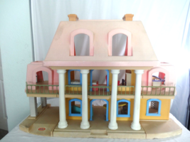 Grand Mansion Dollhouse Little Tikes Vintage RARE HUGE +  some furniture... - $116.82