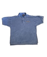 Harley Davidson Polo Shirt 2XL Blue USA Made Savannah GA Patch Embroider... - €12,85 EUR