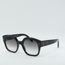 CELINE CL40168I 01F Black / Light Brown Gradient 55-22-145 Sunglasses New Aut... - £187.19 GBP