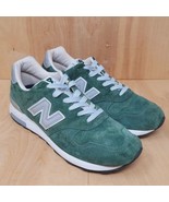 New Balance Men&#39;s Sneakers Sz 10.5 D M1400MG Green Suede USA - $388.87