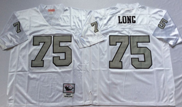 #75 Howie Long White Silver Number Jersey - $45.00