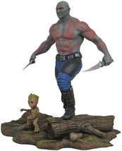 Marvel Gallery 10 Inch Statue Guardians Of The Galaxy Vol 2 - Drax &amp; Bab... - £69.91 GBP