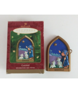 2000 Hallmark Keepsake Ornament Godchild Star Of Bethlehem Shephard With... - $142.40 MXN