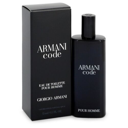 Primary image for Armani Code by Giorgio Armani Eau De Toilette Spray 0.5 oz for Men