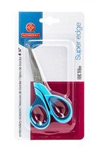 Mundial Super Edge 4 1/4 Inch Embroidery Scissors Blue - £5.50 GBP