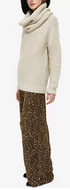 French Connection Aida Sequined Wide-Leg Pants - $85.50