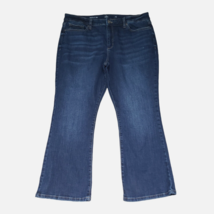 St. John&#39;s Bay Bootcut Leg Women&#39;s Size 18 Petite High-Rise 5-Pocket Blue Jeans - £13.42 GBP