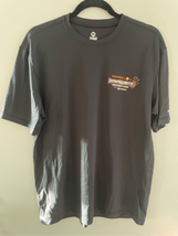 Large MERRELL Promo Tshirt-Black Reverse Image Down &amp; Dirty 2014’  S/S E... - £4.82 GBP