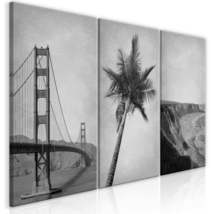 Tiptophomedecor Stretched Canvas Nordic Art - California - Stretched & Framed Re - £78.55 GBP+