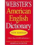 Webster&#39;s American English Dictionary by Inc. Staff Merriam-Webster (2009) - $746.38 MXN