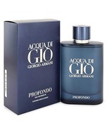 GIORGIO ARMANI Acqua Di Gio Profondo for Men Eau de Parfum Spray 4.2 Fl Oz - £42.85 GBP