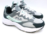 Fila Women&#39;s Recollector Sneakers- Grey / Mint, US 7.5M *USED* - $17.08