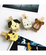 [Cute Animals-1] - Wooden Clips / Wooden Clamps / Mini Clips - $12.86