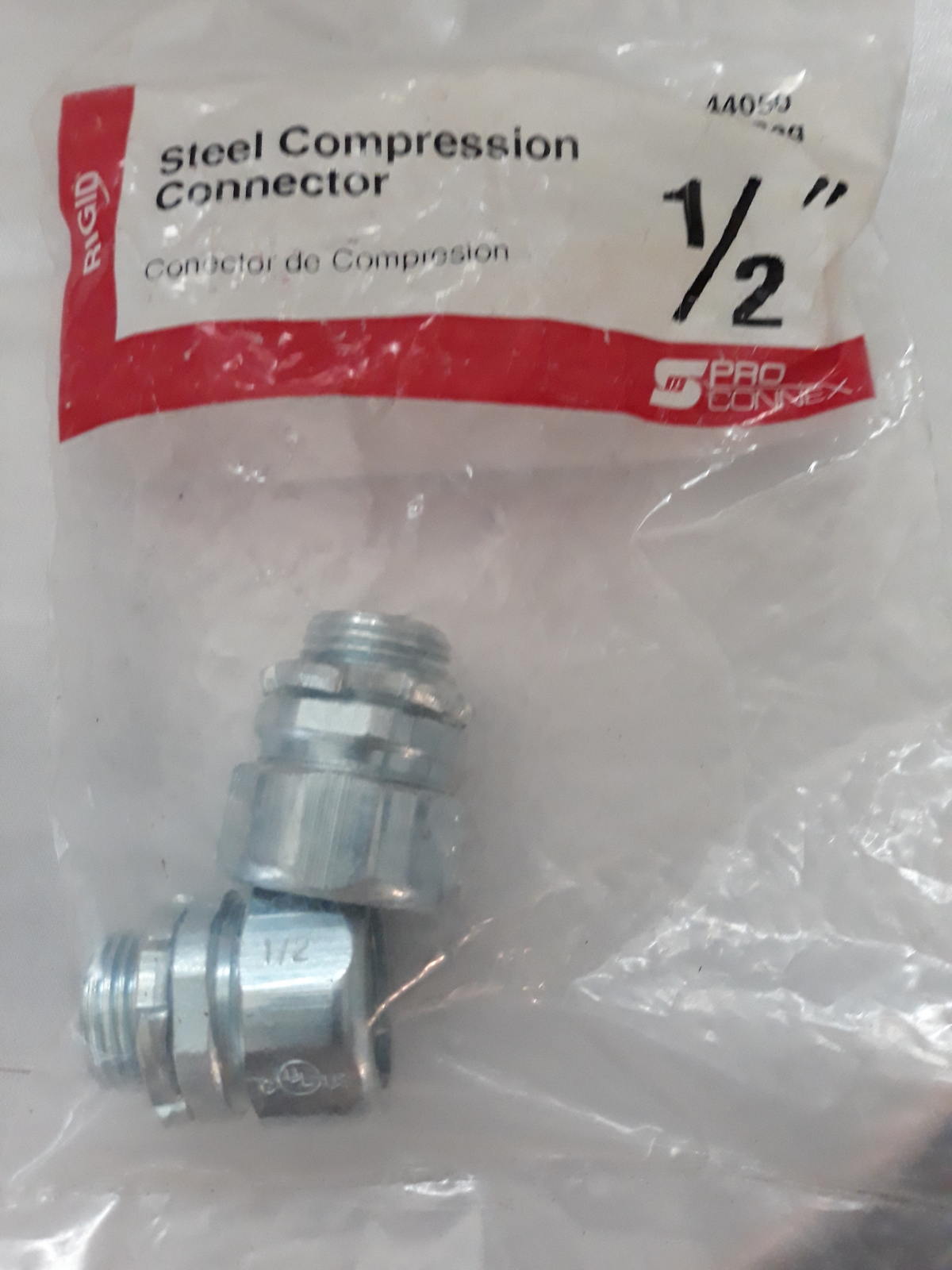 Sigma ProConnex 1/2-in Zinc-plated Steel Compression Connector Conduit F... - $9.00