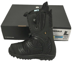 NEW! Burton Emerald Snowboard Boots!  *Black or White*  Cool Woven Pattern - £116.88 GBP
