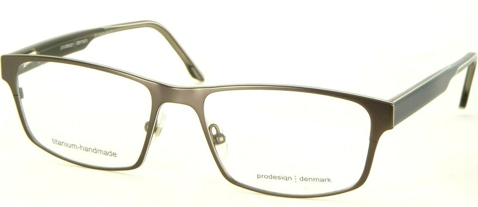 NEW PRODESIGN DENMARK 1401 6531 SEMI DARK GREY EYEGLASSES GLASSES 57-18-... - $107.90
