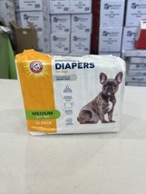 Arm &amp; Hammer Dog Diapers Medium size, 12 diapers - £6.20 GBP