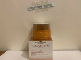 Clarins Extra Firming Jour Wrinkle Control Firming Day Cream NIB 1.7 oz - £28.06 GBP