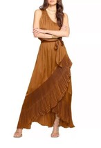 Large Ramy Brook  Womens Copper Nadine One Shoulder Maxi Dress BNWTS $545 - £157.26 GBP