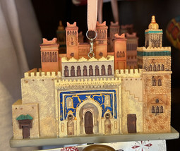 Disney Parks EPCOT World Showcase Morocco Pavilion Mickey Minnie Ornament NWT - £31.10 GBP
