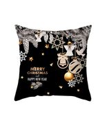 Anyhouz Pillowcase Black Festive Christmas Cotton Polyester Cushion Cover - $566.91 MXN+