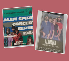 1984 Salem Cigarette Spirit Concert Series Alabama and Juice Newton 1983 Alabama - £21.99 GBP