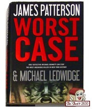 WORST CASE  (hardcover book with dustjacket) by James Patterson - £3.95 GBP