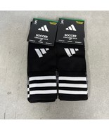 Adidas Copa Zone Soccer Socks Size Small Lot of 2 pairs Black New  - $27.08 CAD