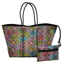 European  Tote Handbag Ladies Bag Neoprene Beach Bag Summer Large-capaci... - £155.59 GBP