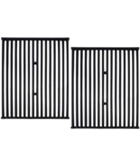 Matte Cast Iron Cooking Grates Grid 2-Pack 15&quot; for Broil King Broil-Mate... - $83.15