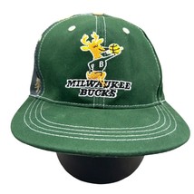 Milwaukee Bucks Green Cap Hat BMO Marques Johnson Number 8 Adjustable Sky HIgh - £12.49 GBP