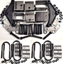 APT7 Hanger kit tandem trailer 10 - 12k gvw Equalizers, hardware and 3&quot; ... - $84.11