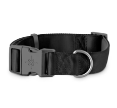 YOULY The Classic Black  Dog Collar, Large/X-Large - $11.87