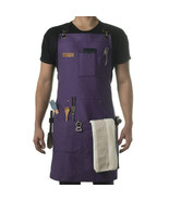 BBQ and Work Apron with Bottle Opener and Hand Towel - Durable 10oz Cott... - $116.63