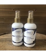 (2) Dove Hair Therapy Brilliant Gloss &amp; Repair Serum Leave In Smooth Shi... - $744.34 MXN