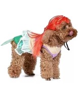 NEW Disney for Pets Halloween Disney Princess Ariel Costume Medium - $9.49