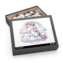 Personalised/Non-Personalised Puzzle, Unicorn, awd-461, (120, 252, 500-Piece) - £19.51 GBP+