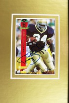 Ray Zellars Signed Framed 16x20 Photo Display Signature Rookies Notre Dame - £78.94 GBP