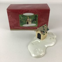 Hallmark Keepsake Ornament A Snoopy Christmas Woodstock On Doghouse Display New - £16.54 GBP