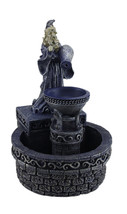 Scratch &amp; Dent Blue Wizard at Divining Well Decorative Water Fountain - £14.00 GBP