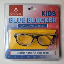 Optix 55 Blue Blocking Kids Computer Glasses Safe Screen Time Preventative - £6.81 GBP