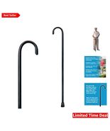 Walnut Walking Cane for Men & Women - 36” Long, Non-Slip Rubber Tip