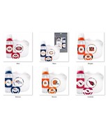 NFL Baby Gift Set Bottle Bib Pacifier by baby fanatic -Select- Team Below - £15.14 GBP+