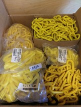Wholesale Industrial 2&quot; Yellow Safety Chain Bulk Lot - £71.49 GBP