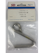 Sea Dog 5/16&quot; Stainless Steel Top Dock Deck Rope Yacht Marine Cunningham... - $188.28 MXN