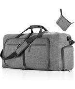 Travel Duffle Bag for 65L Foldable with Shoe Compartment - £20.27 GBP
